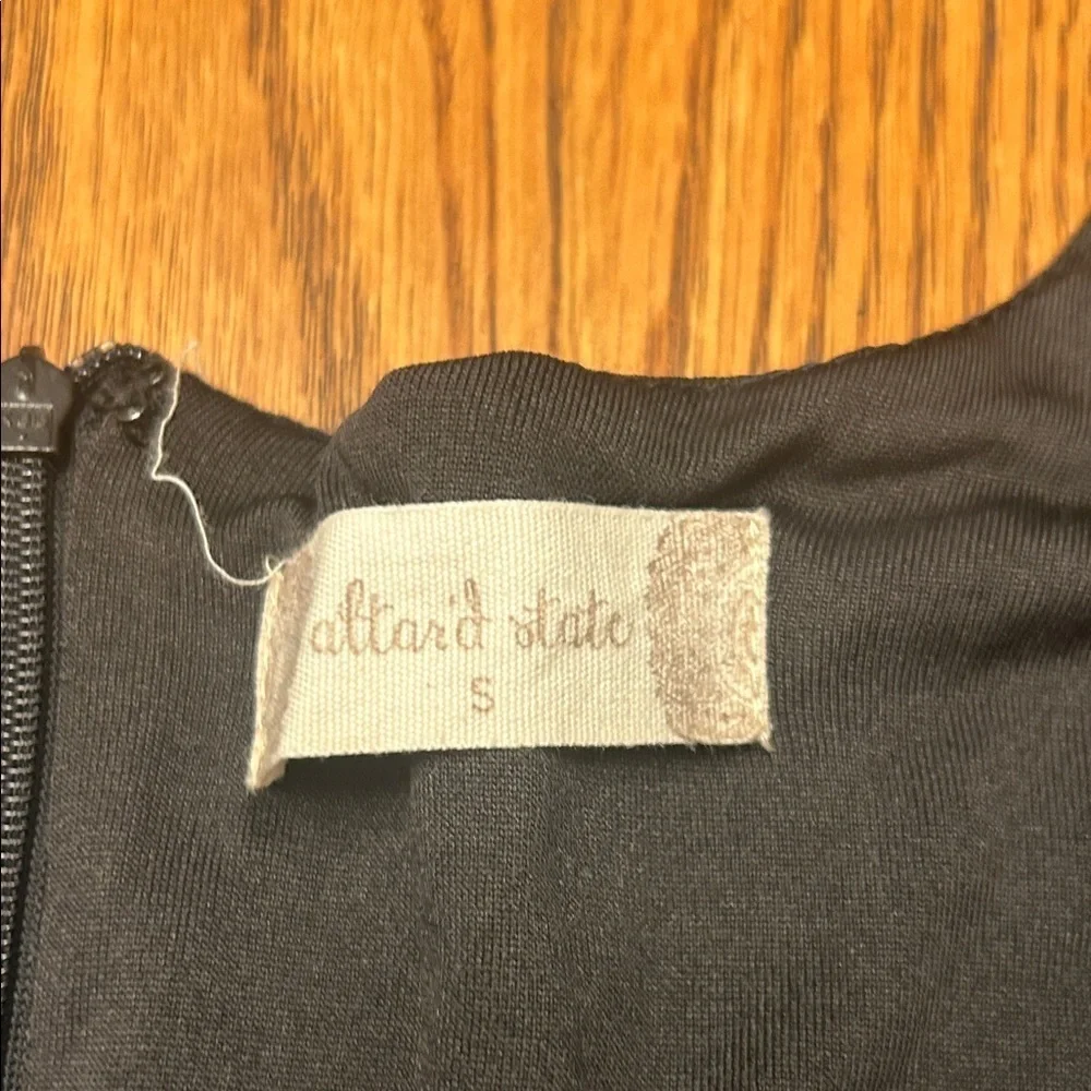 Altar'd State Black Dress with Zipper